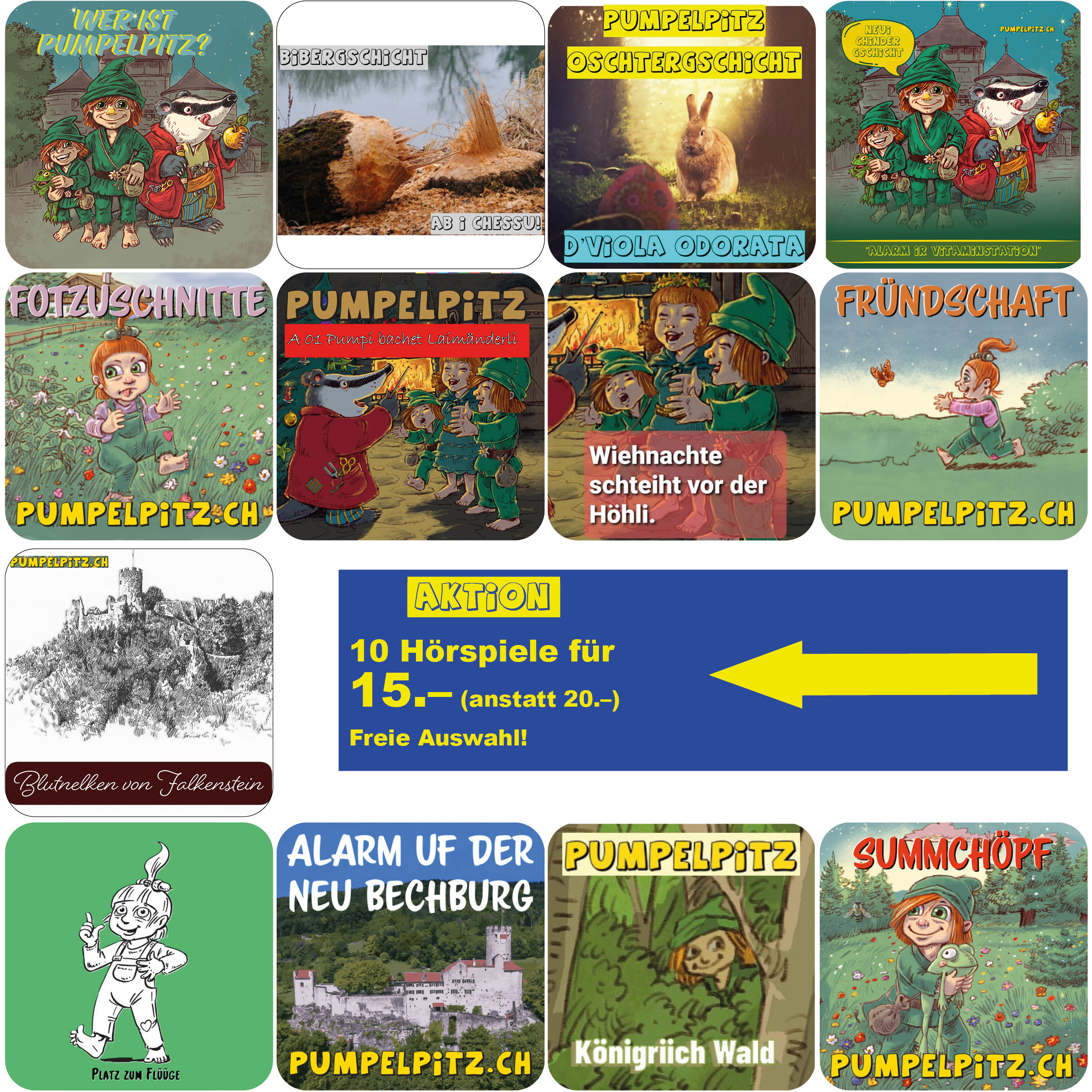 AKTION —- 10 Geschichten ——